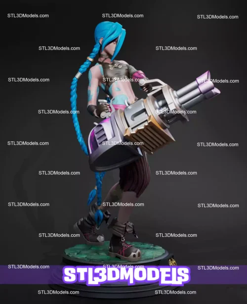 Jinx STL 3D Model 