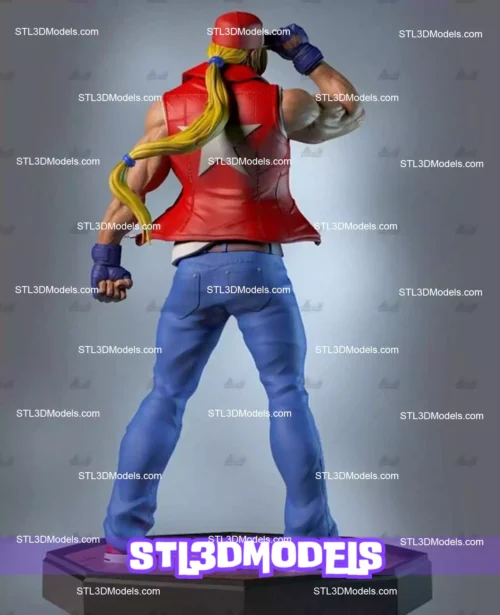 Terry Bogard STL 3D Model