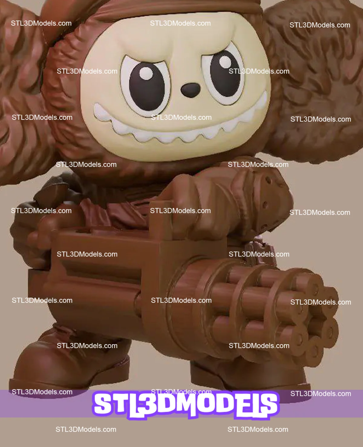 Cheburator Labubu STL 3D Model 