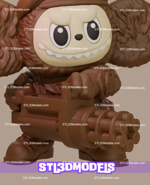 Cheburator Labubu STL 3D Model 