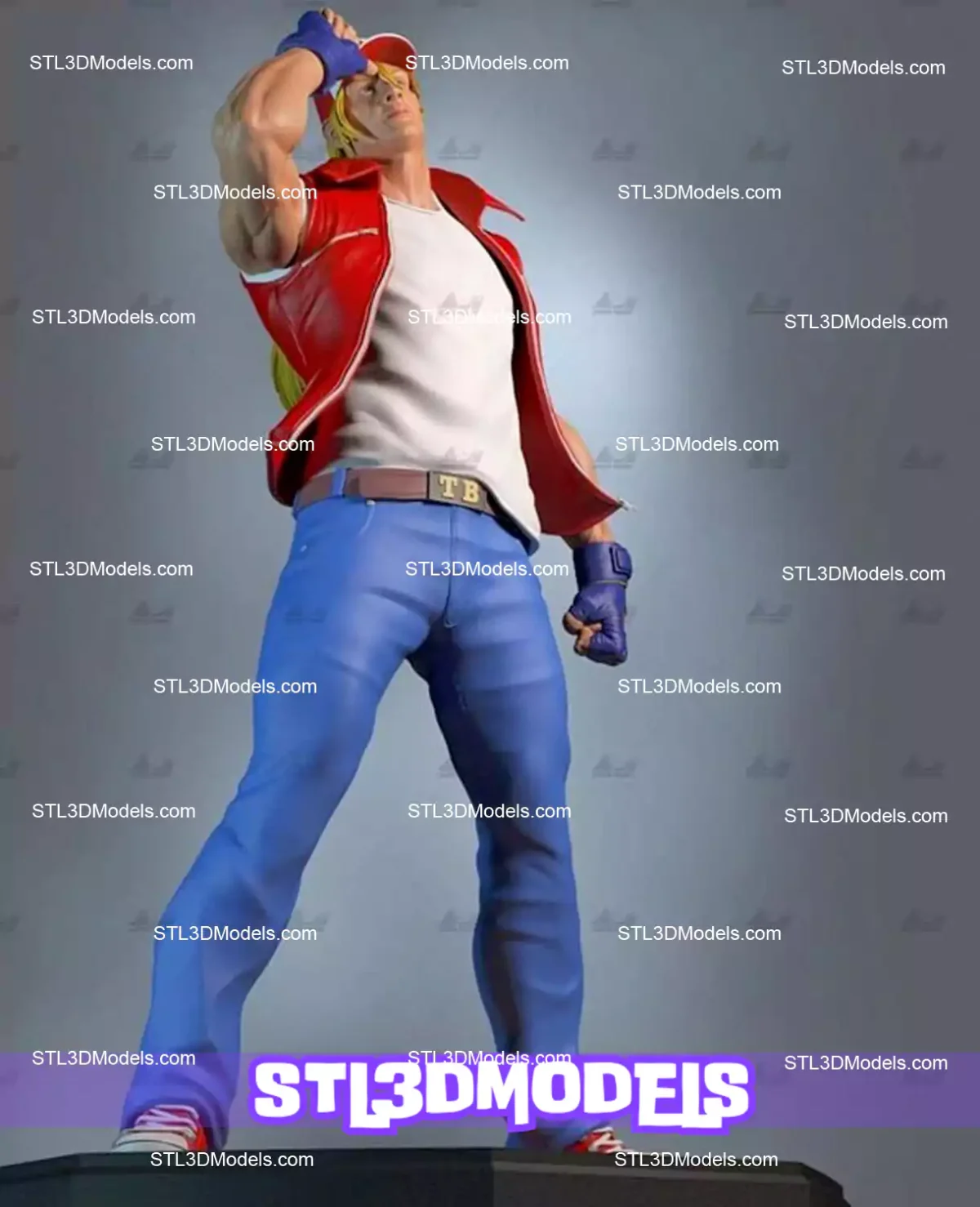 Terry Bogard STL 3D Model