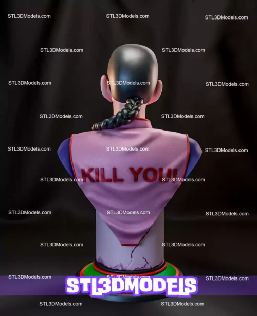 Tao Pai Pai Bust STL 3D Model
