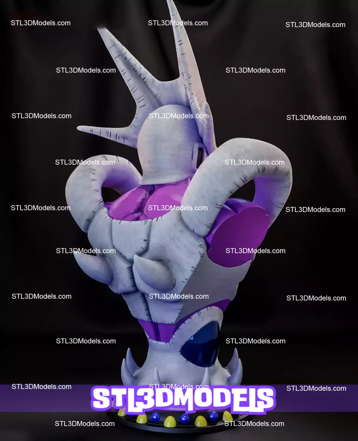Cooler Bust STL 3D Model 