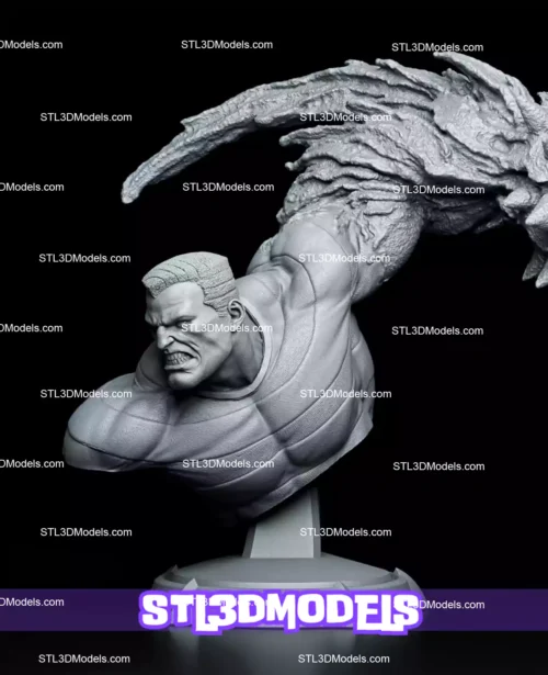 Sandman Bust STL 3D Model 
