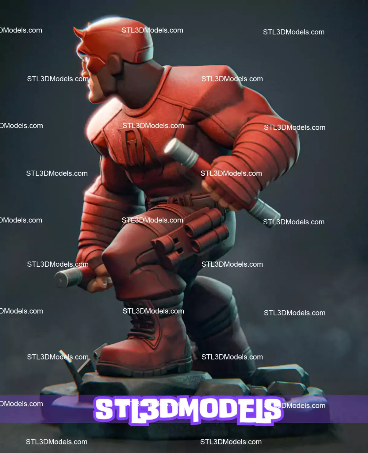 Daredevil STL 3D Model