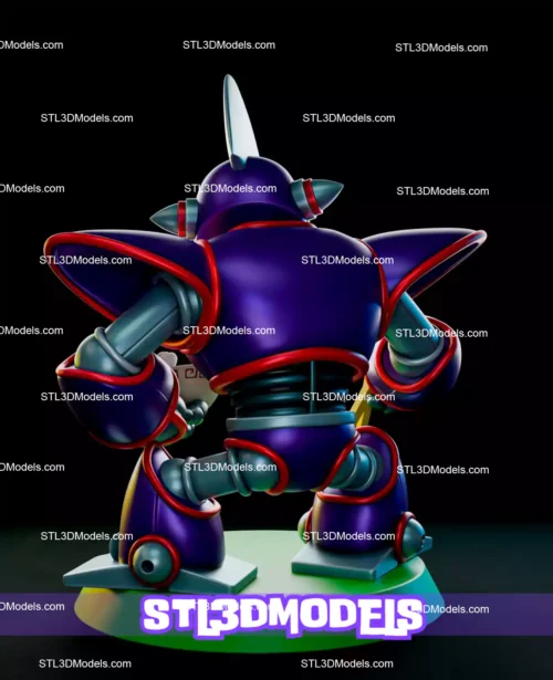 Robot Oolong STL 3D Model 