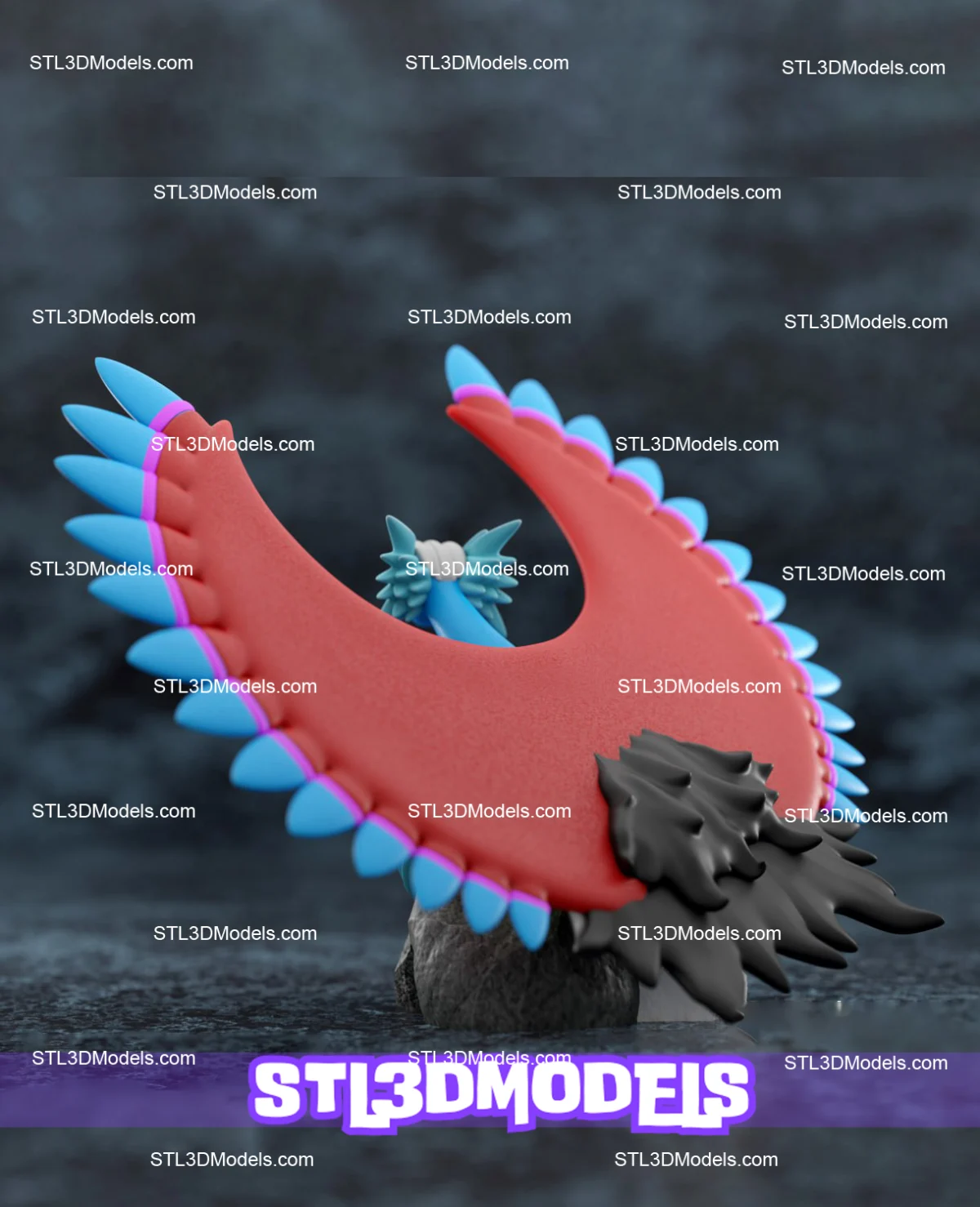 Roaring Moon STL 3D Model