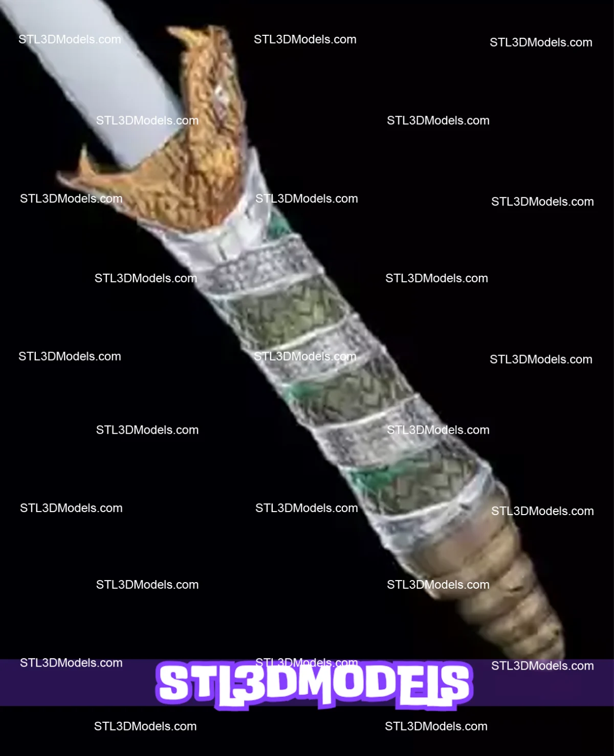 Viper Blade STL 3D Model 