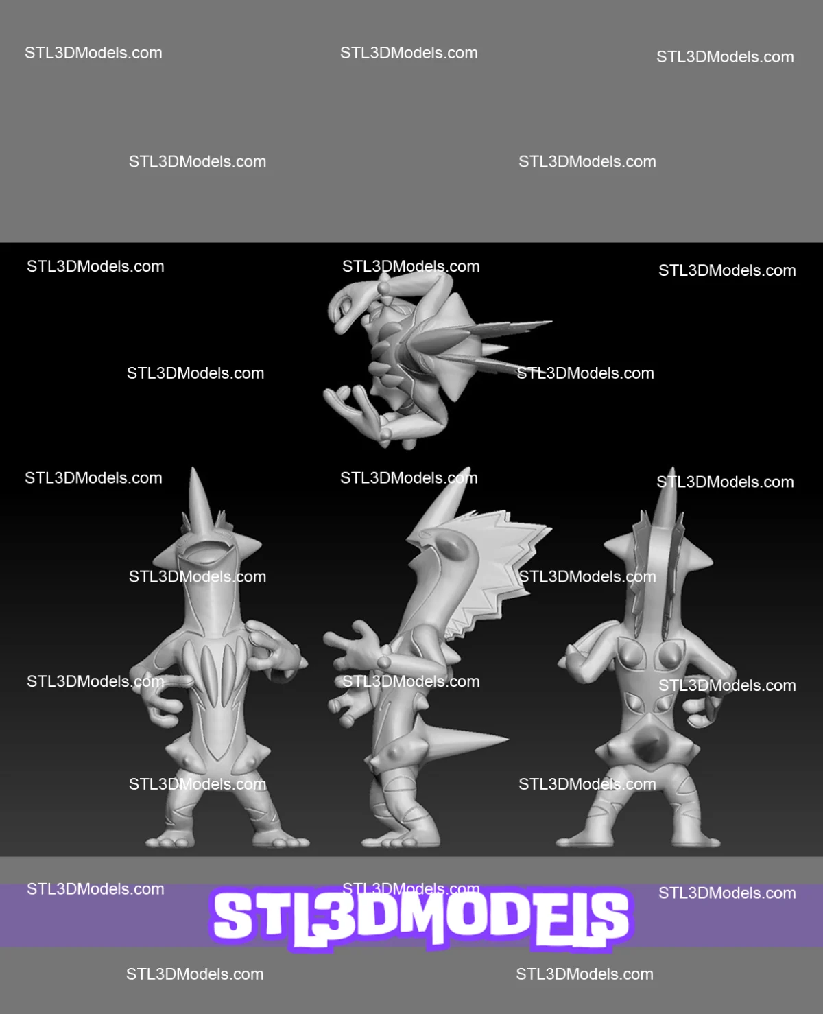 Toxel Evolution STL 3D Model 