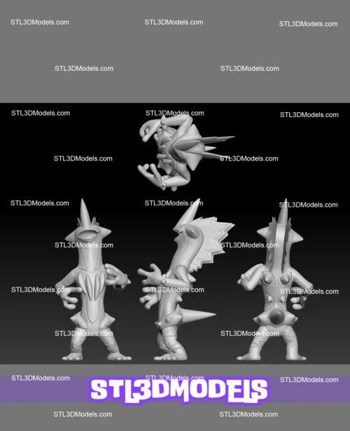 Toxel Evolution STL 3D Model 