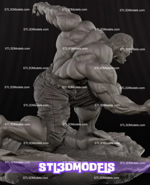 Hulk STL 3D Model 