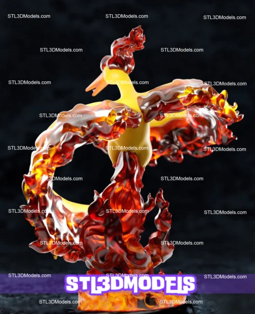 Moltres STL 3D Model