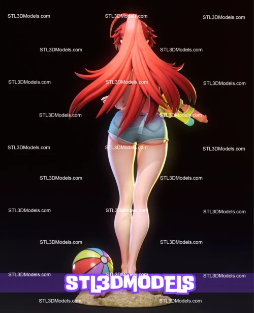 Rias Gremory STL 3D Model 