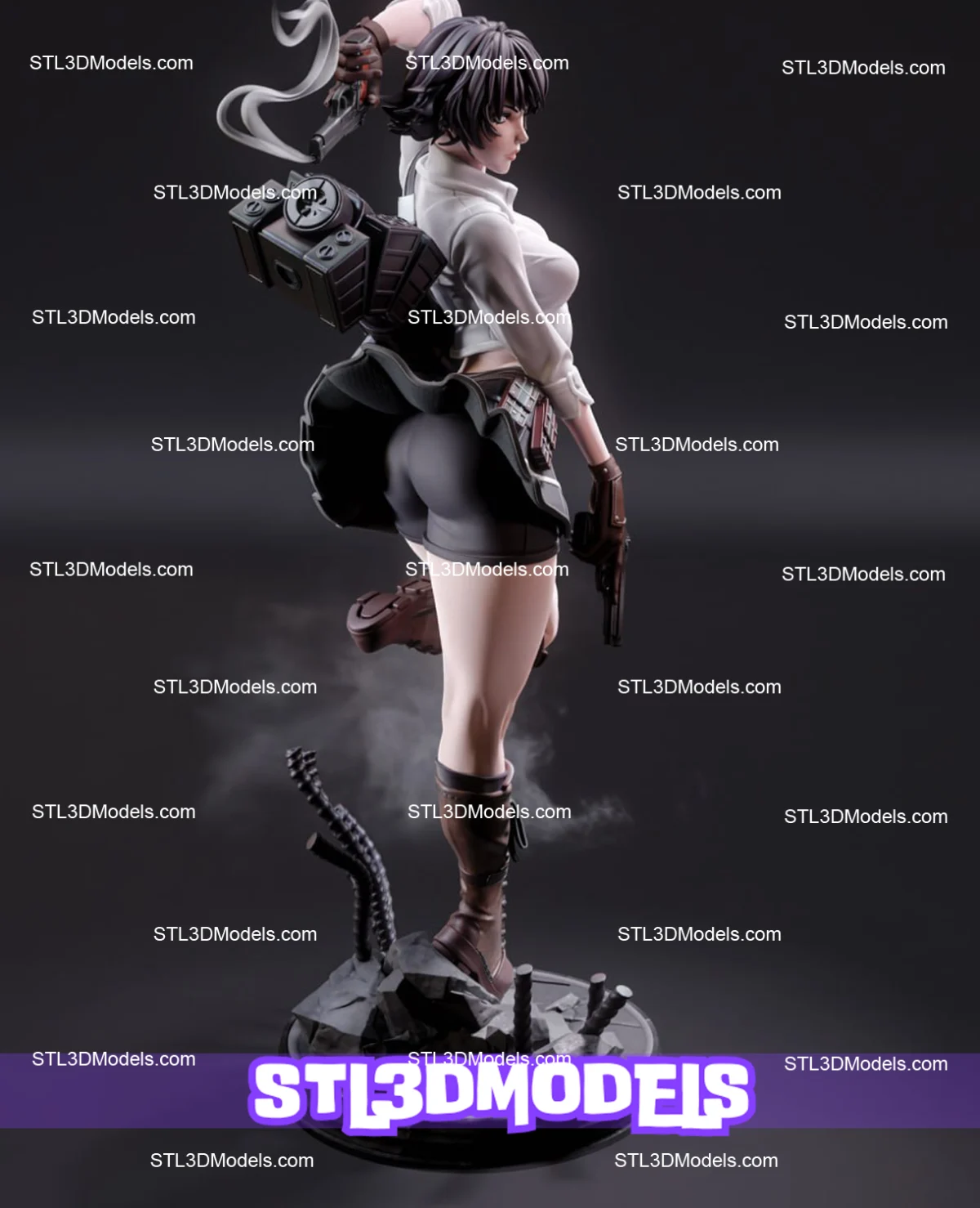 Lady STL 3D Model