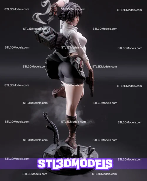 Lady STL 3D Model