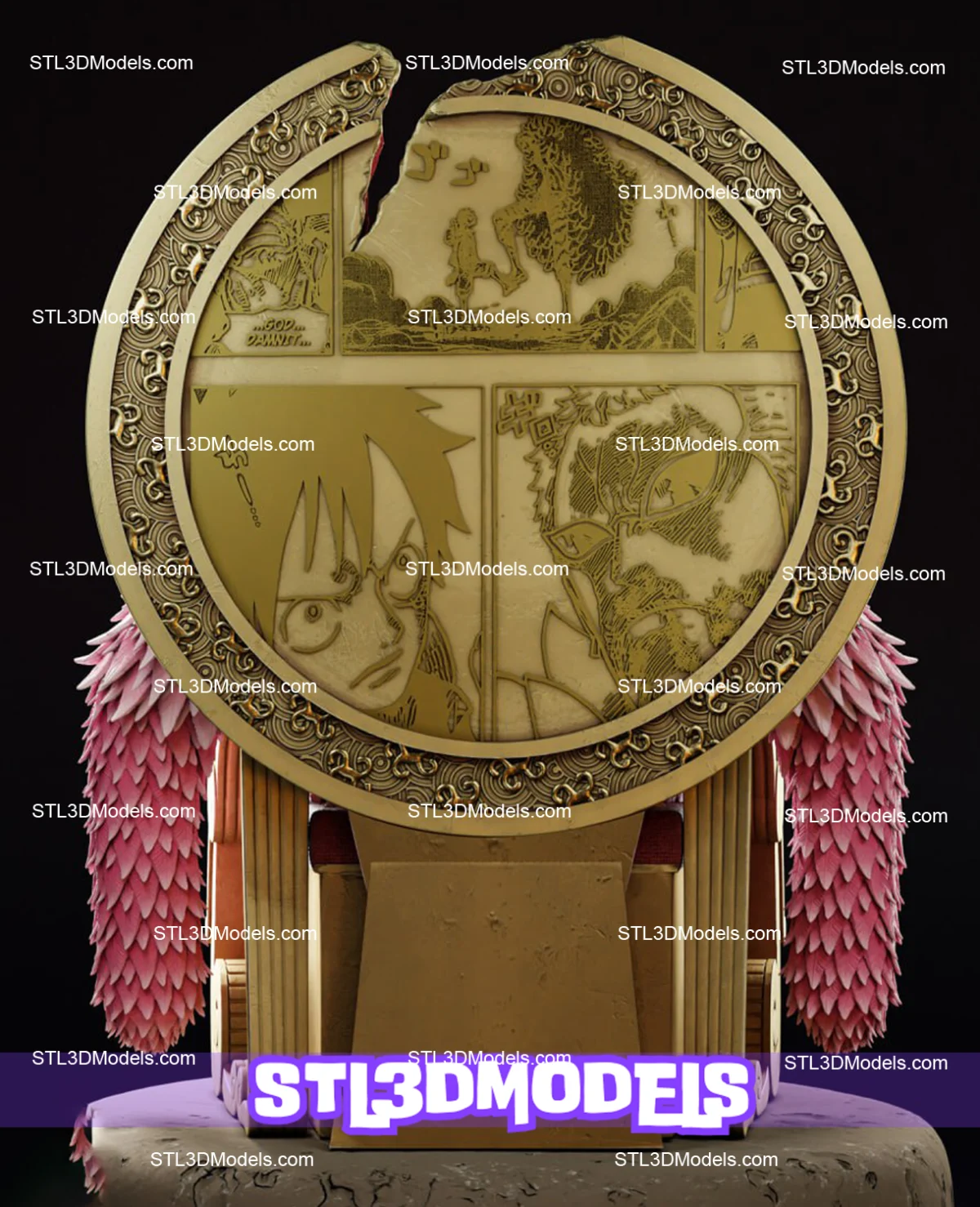 Donquixote Doflamingo STL 3D Model 
