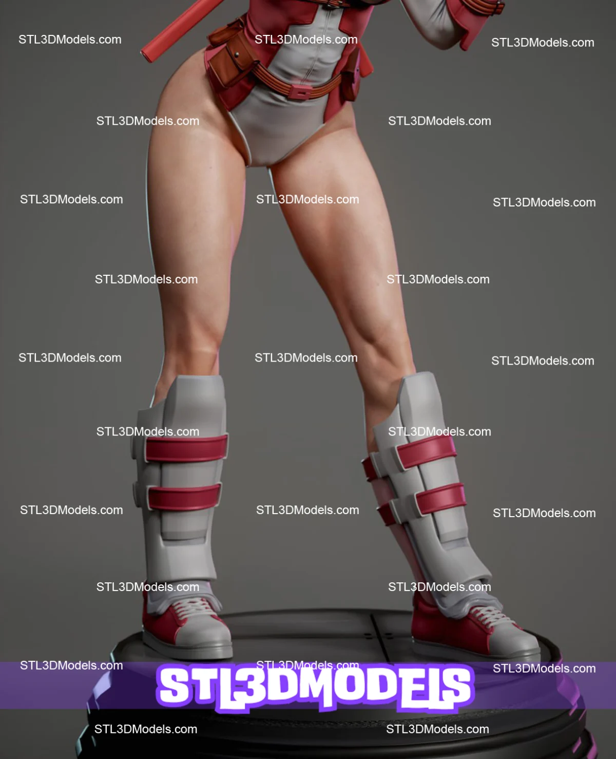 Gwenpool STL 3D Model 