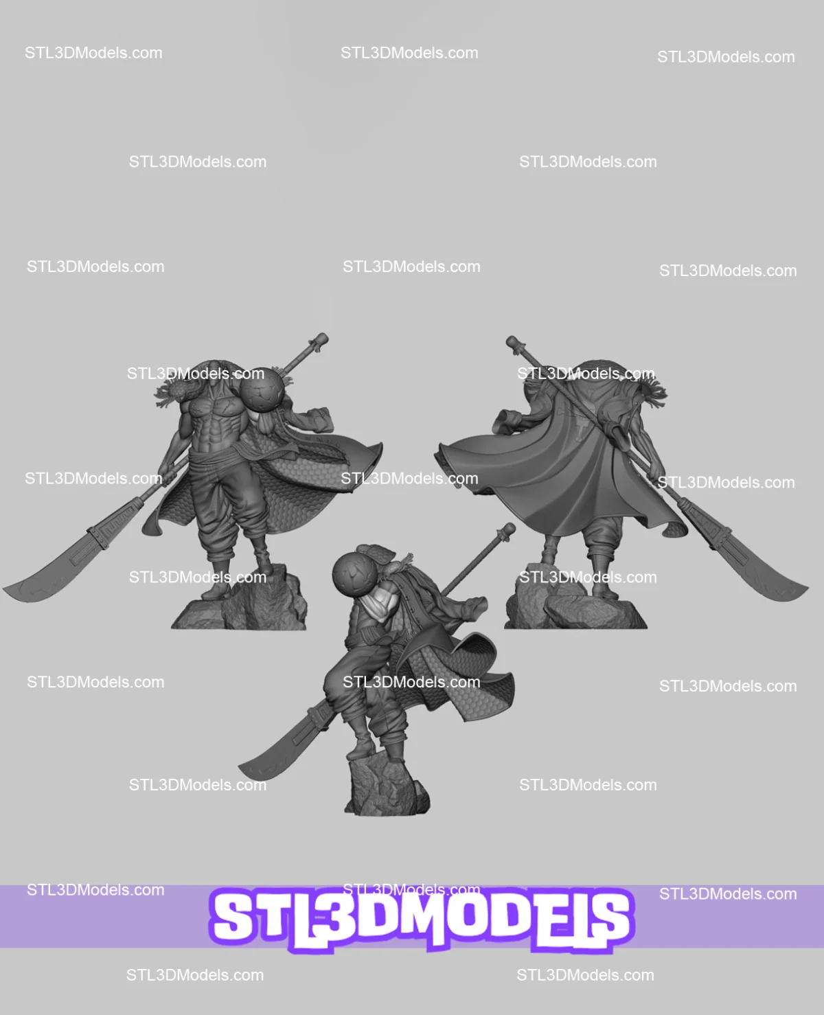 Whitebeard STL 3D Model 
