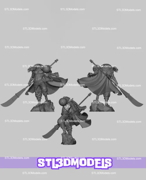 Whitebeard STL 3D Model 