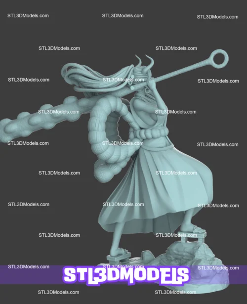 Yamato One Piece STL 3D Model
