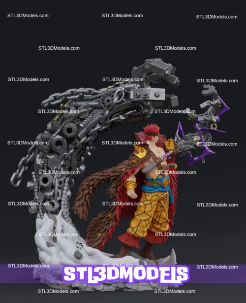 Eustass Kid STL 3D Model 