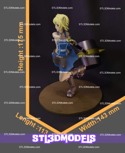 Vulcan STL 3D Model 