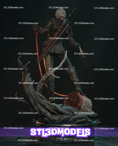 Ciri STL 3D Model 