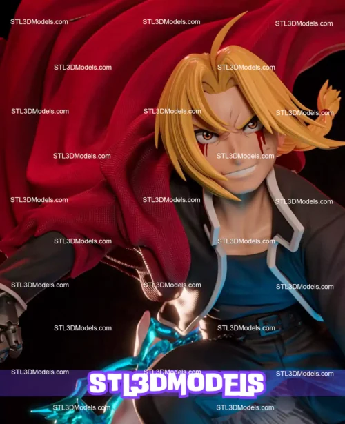 Edward Elric STL 3D Model 
