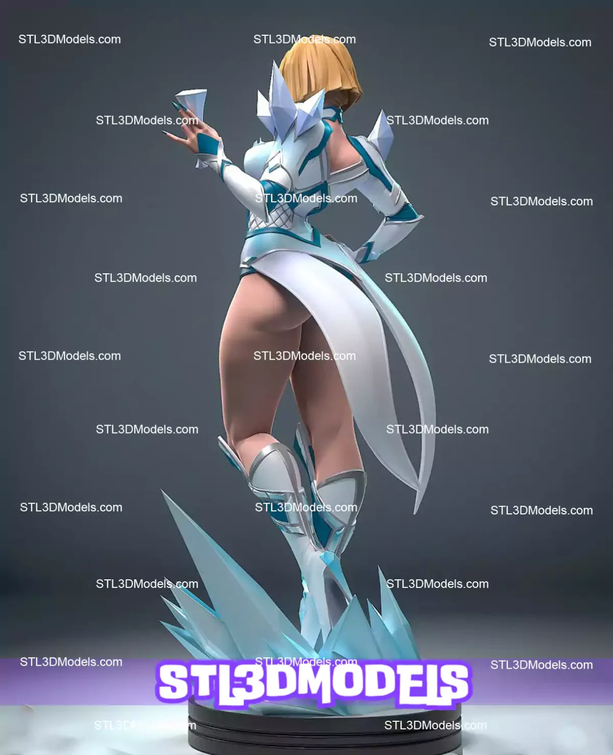 Emma Frost STL 3D Model