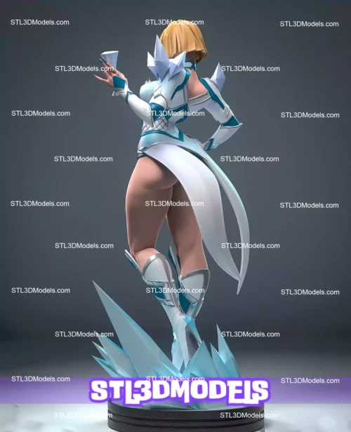 Emma Frost STL 3D Model