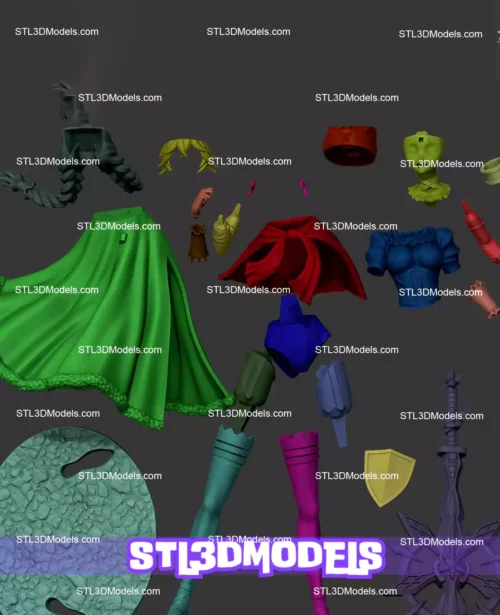 Lupusregina Beta STL 3D Model 