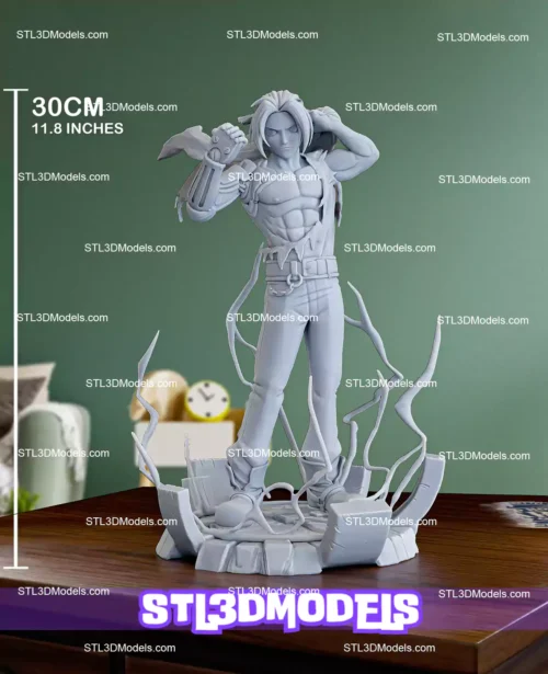 Edward Elric Tear Shirt STL 3D Model