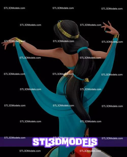 Jasmine STL 3D Model 