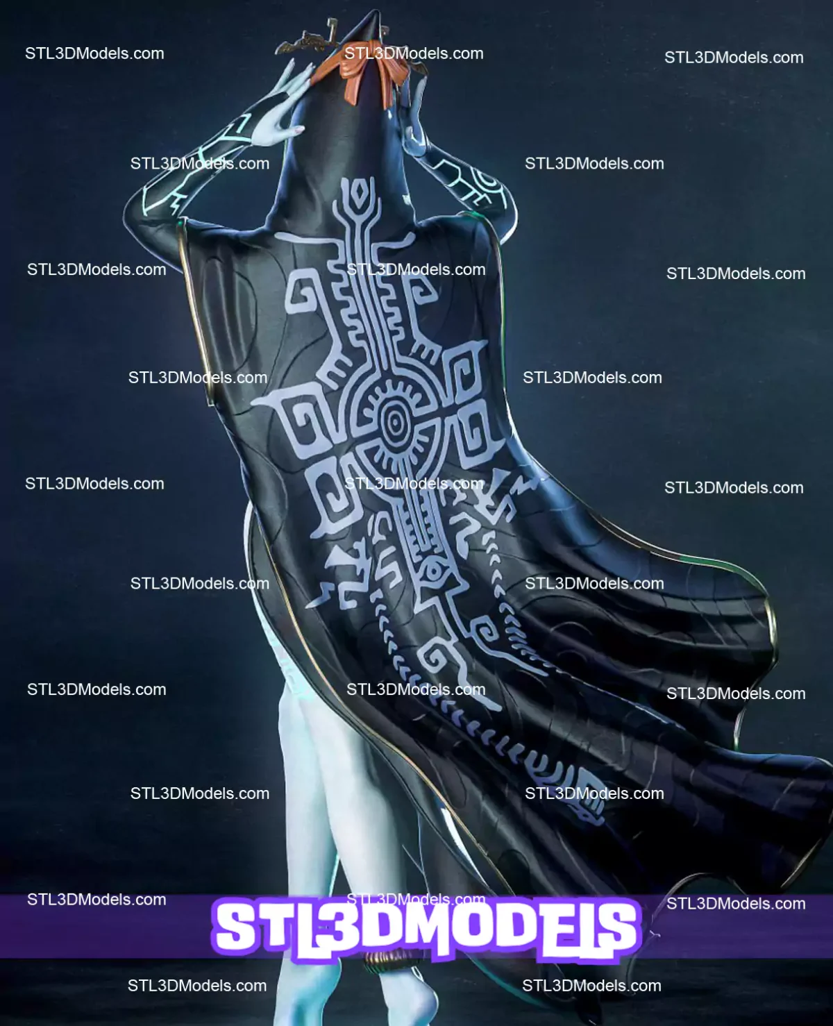Midna Beautiful STL 3D Model