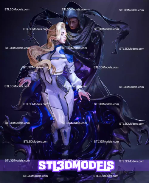 Cloak and Dagger STL 3D Model