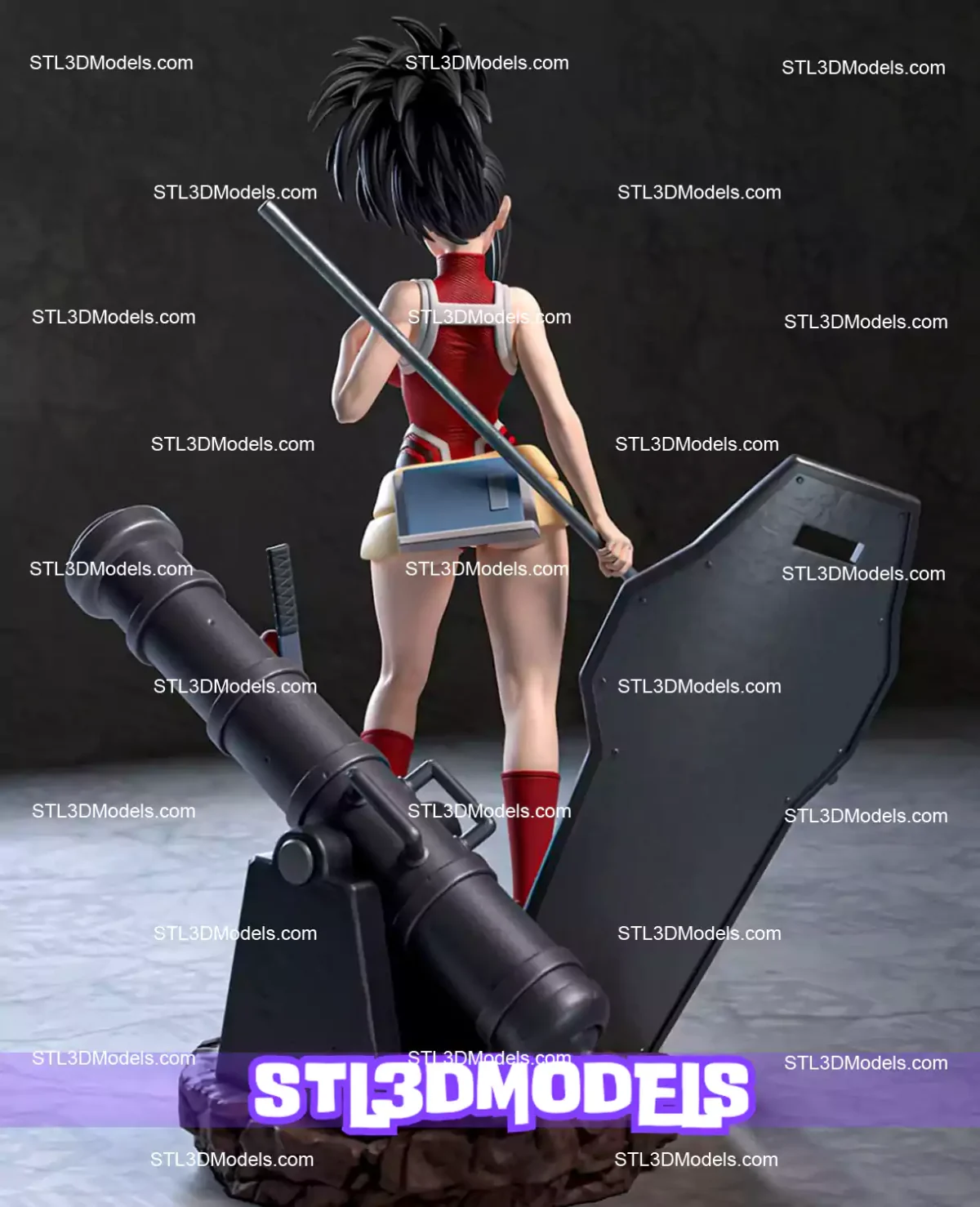 Momo Yaoyorozu STL 3D Model 