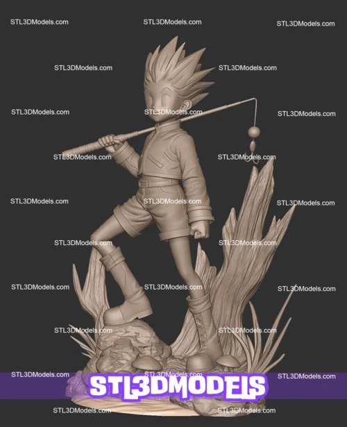 Gon Freecss STL 3D Model 