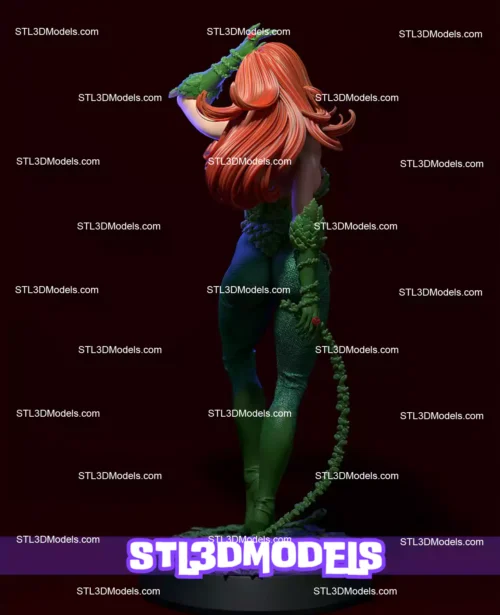 Poison Ivy STL 3D Model