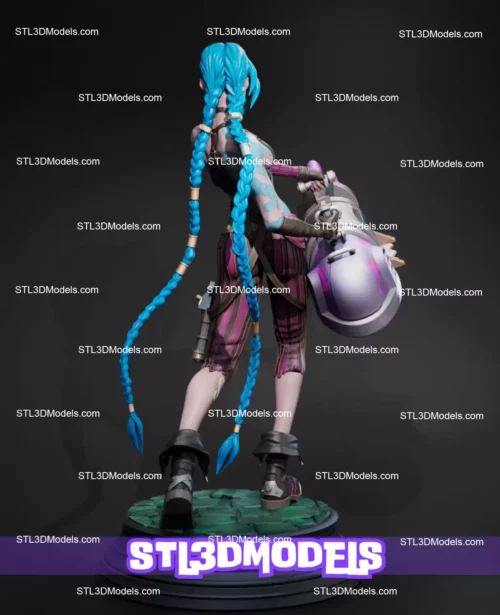 Jinx STL 3D Model 