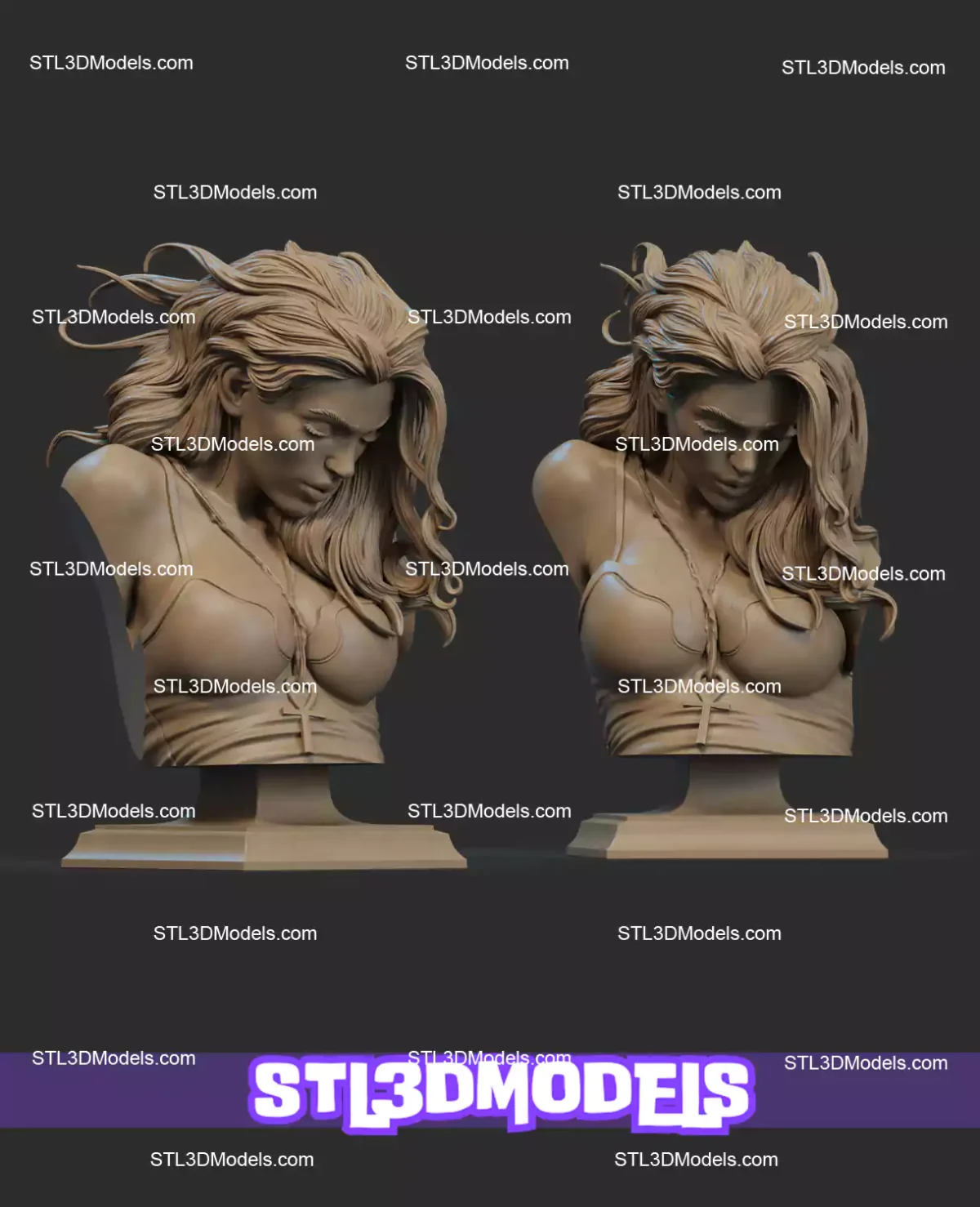 Death Bust Grim Reaper STL Model