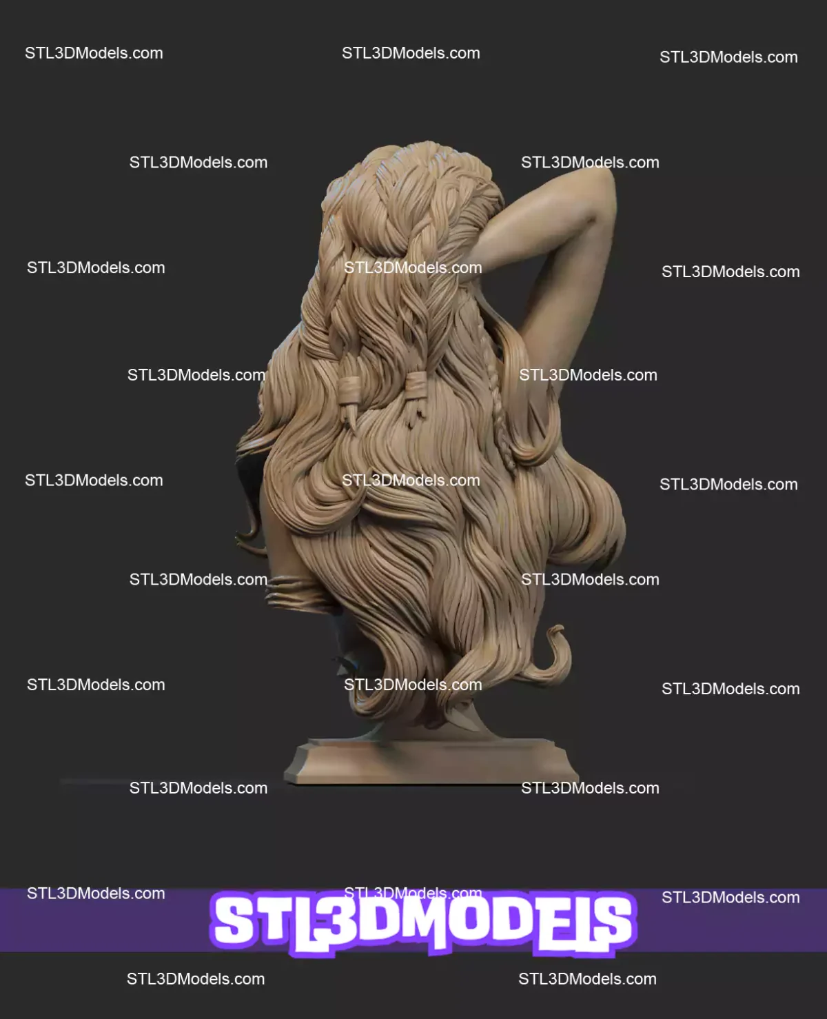 Aloy Bust STL File
