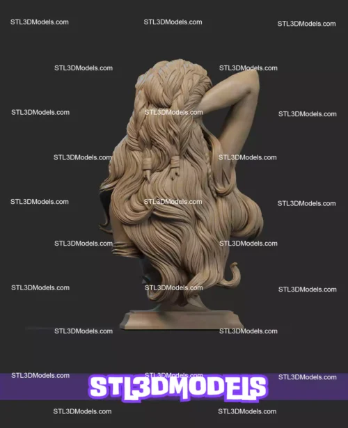 Aloy Bust STL File