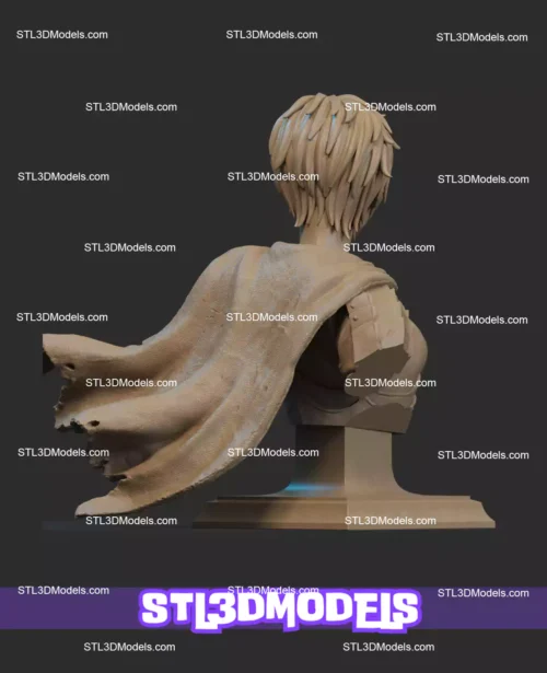 Casca Bust Berserk STL Model