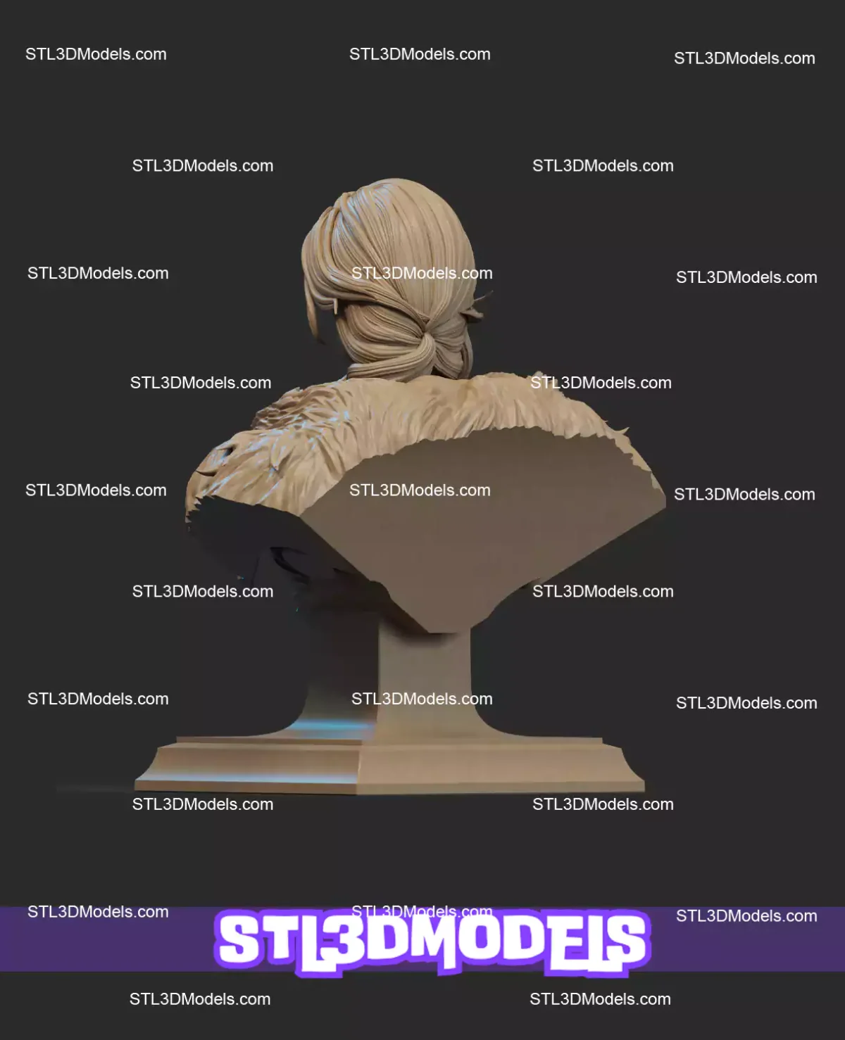 Freyja Bust STL Files