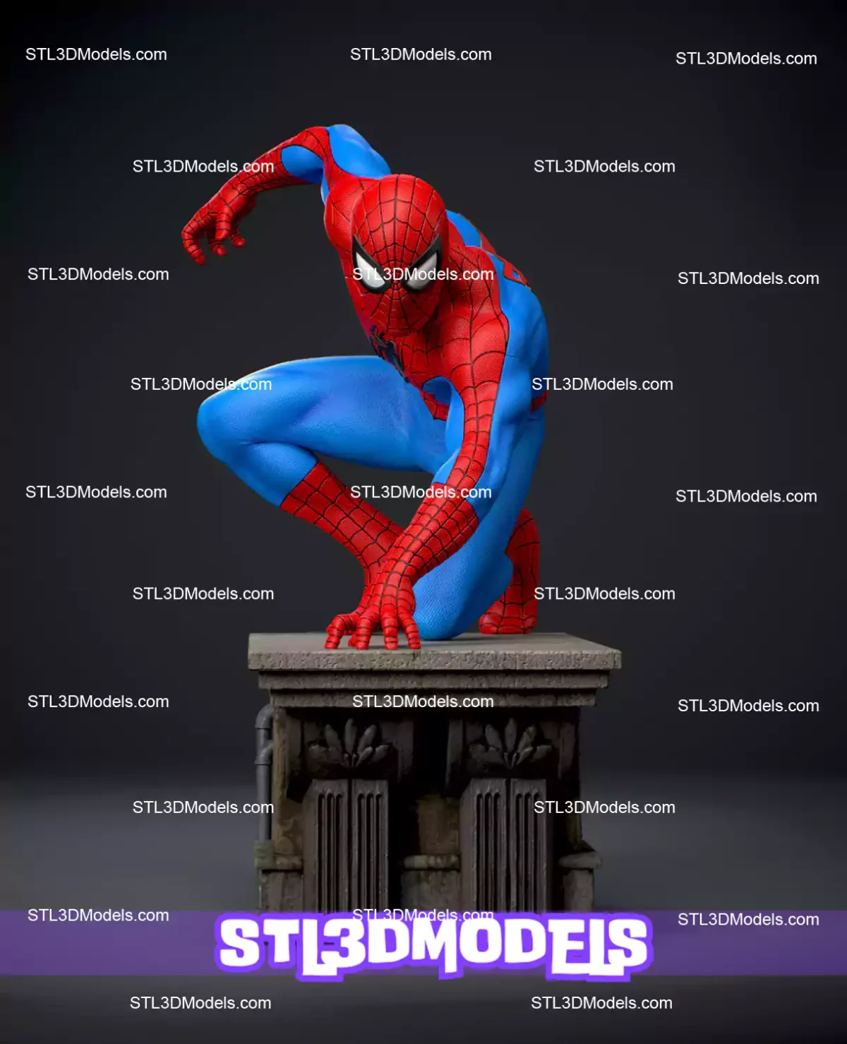 Spider-Man STL 3D Model