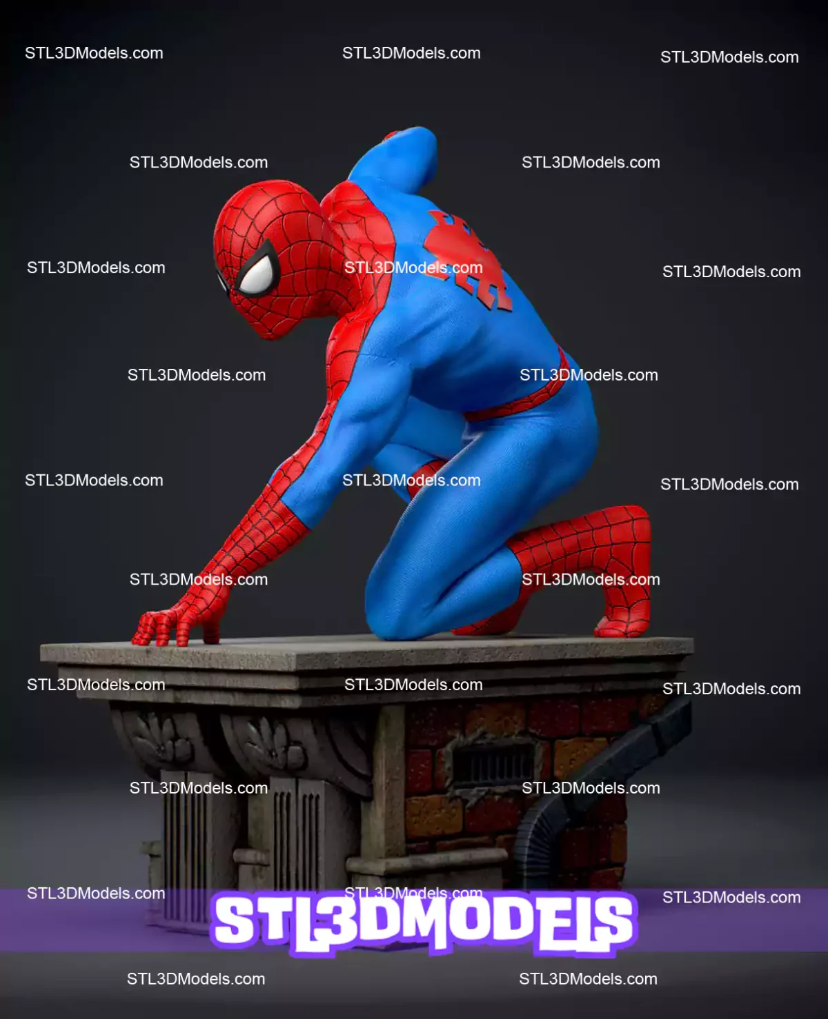 Spider-Man STL 3D Model