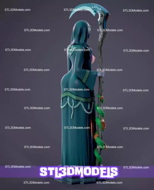 Halloween Reaper STL 3D Model