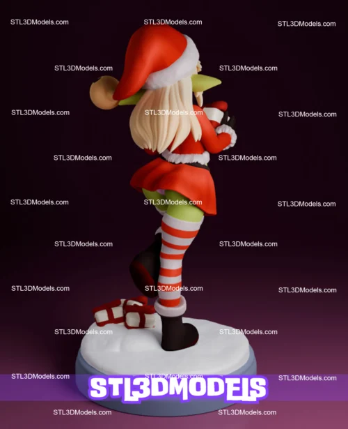 Cheerful Cherie STL 3D Model 