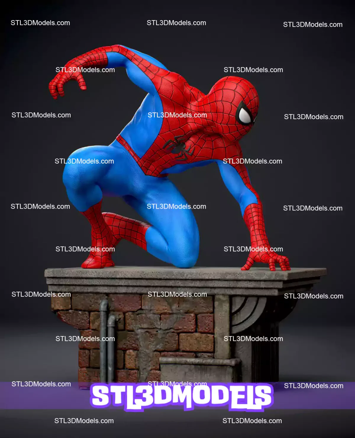 Spider-Man STL 3D Model