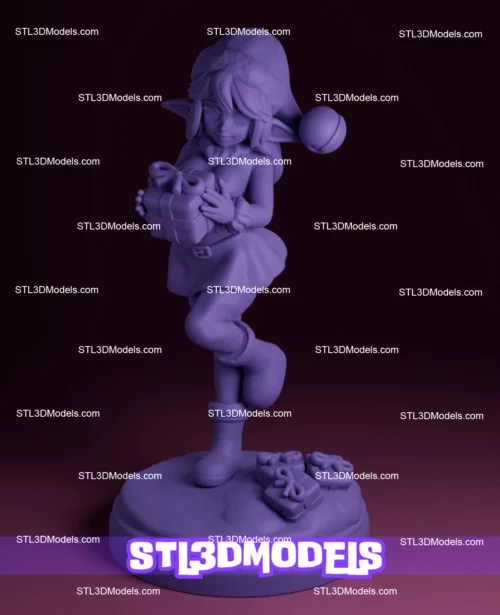 Cheerful Cherie STL 3D Model 